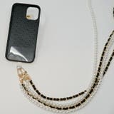 パール×チェーン2連スマホストラップ | aquagarage | 詳細画像10