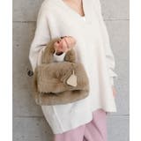 シーズンムードがグッと高まるフェイクファー2wayバッグ | aquagarage | 詳細画像15