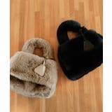 シーズンムードがグッと高まるフェイクファー2wayバッグ | aquagarage | 詳細画像19