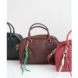 2wayタッセル横長ボストンバッグ  レディース | aquagarage | 詳細画像3 