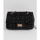 ツイードチェーン2wayショルダーバッグ  レディース | aquagarage | 詳細画像3 