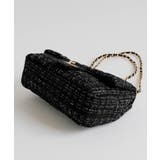 ツイードチェーン2wayショルダーバッグ  レディース | aquagarage | 詳細画像4 