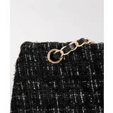 ツイードチェーン2wayショルダーバッグ  レディース | aquagarage | 詳細画像7 