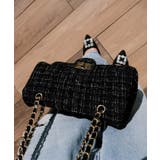 ツイードチェーン2wayショルダーバッグ  レディース | aquagarage | 詳細画像12 