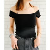 伸縮性抜群!ストレスフリーに着られる2wayフレンチスリーブブラトップ | aquagarage | 詳細画像4