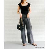 伸縮性抜群!ストレスフリーに着られる2wayフレンチスリーブブラトップ | aquagarage | 詳細画像6