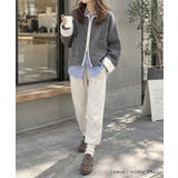 配色ダブルZIPのゆったりニットカーディガン | aquagarage | 詳細画像10