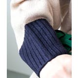 配色ラインが映える厚手ハイネックニット | aquagarage | 詳細画像14 