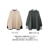 配色ラインが映える厚手ハイネックニット | aquagarage | 詳細画像20 