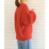 ネップ入りシャギーヤーン起毛カーディガン M レディース 春 秋 冬 | aquagarage | 詳細画像11