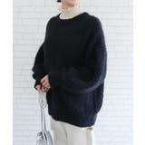 ネップ入りシャギーヤーン起毛カーディガン M レディース 春 秋 冬 | aquagarage | 詳細画像6
