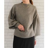 ハイネックオーバーサイズニットトップス レディース 秋 冬 | aquagarage | 詳細画像11