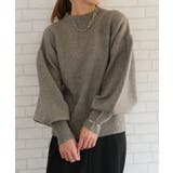 ハイネックオーバーサイズニットトップス レディース 秋 冬 | aquagarage | 詳細画像12