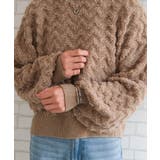 ジャガード編みショート丈ニット 秋 冬 レディース | aquagarage | 詳細画像7