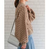 ジャガード編みショート丈ニット 秋 冬 レディース | aquagarage | 詳細画像9