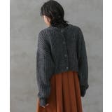 2wayショート丈ニットカーディガン 春 秋 冬 レディース | aquagarage | 詳細画像6