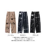 英字柄ワイドパンツ レディース 春 夏 秋 M | aquagarage | 詳細画像16