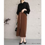 フロントジップナロースカート レディース 春 夏 秋 冬 M | aquagarage | 詳細画像6