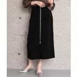 フロントジップナロースカート レディース 春 夏 秋 冬 M | aquagarage | 詳細画像10