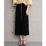 フロントジップナロースカート レディース 春 夏 秋 冬 M | aquagarage | 詳細画像13