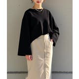 ワイドスリーブカットソー 春 秋 冬 レディース | aquagarage | 詳細画像3 