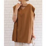 前後2wayで着られる!リネンライク2wayノースリーブチュニック | aquagarage | 詳細画像15 