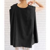 前後2wayで着られる!リネンライク2wayノースリーブチュニック | aquagarage | 詳細画像17 