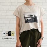 大人っぽく綺麗に着られる♪フォトプリントTシャツ | aquagarage | 詳細画像1