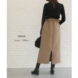 ナイロンキルトタイトスカート 春 秋 冬 M | aquagarage | 詳細画像12