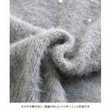 パールを散りばめたフェミニンなシャギーニットトップス | aquagarage | 詳細画像4