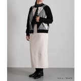 アーガイル柄カーディガン 春  秋 冬 M レディース | aquagarage | 詳細画像12 