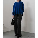 ピンストライプワイドパンツ レディース 春 夏 秋 冬 M | aquagarage | 詳細画像12 