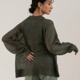 透かし編みゆるニットトップス | aquagarage | 詳細画像2