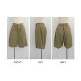 ボタンを外すとハーフパンツとして着用できるセパレートストレートパンツ | aquagarage | 詳細画像14 