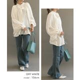 大きめのリボンがアクセント！たっぷりギャザーが目を惹く華やかボウタイブラウス | aquagarage | 詳細画像17 