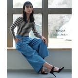 トレンドのスクエアネックが大人可愛い印象のスクエアネックリブニットトップス | aquagarage | 詳細画像15