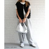 ヘリンボーンタックパンツ レディース 春 秋 冬 M | aquagarage | 詳細画像6