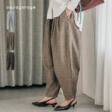 ヘリンボーンタックパンツ レディース 春 秋 冬 M | aquagarage | 詳細画像1