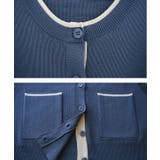 配色ポケット付きサマーニットベスト 春 夏 レディース | aquagarage | 詳細画像18 