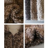 ふんわりとしたプードルファーが目を惹く！スタンドカラーブルゾン | aquagarage | 詳細画像18 