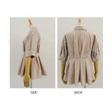 女性らしいシルエットを演出!ウエストタックシャツオフィスカジュアル | aquagarage | 詳細画像12