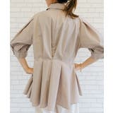 女性らしいシルエットを演出!ウエストタックシャツオフィスカジュアル | aquagarage | 詳細画像17