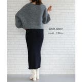 ラウンドネックショート丈ニットトップス | aquagarage | 詳細画像17