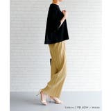 ストンと落ち感ですっきり細見え♪ウエストゴムプリーツパンツ | aquagarage | 詳細画像9