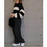 ショート丈ボーダーニット | aquagarage | 詳細画像4