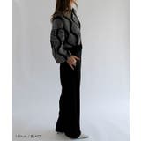 ジャガードショートニットトップス レディース | aquagarage | 詳細画像15 