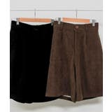 コーデュロイハーフパンツ  レディース 春 秋  冬 M | aquagarage | 詳細画像2 