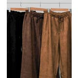 カットスエードイージーパパカットスエードイージーパンツ レディース 春 | aquagarage | 詳細画像2