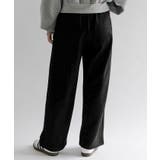 カットスエードイージーパパカットスエードイージーパンツ レディース 春 | aquagarage | 詳細画像9