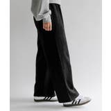 カットスエードイージーパパカットスエードイージーパンツ レディース 春 | aquagarage | 詳細画像10